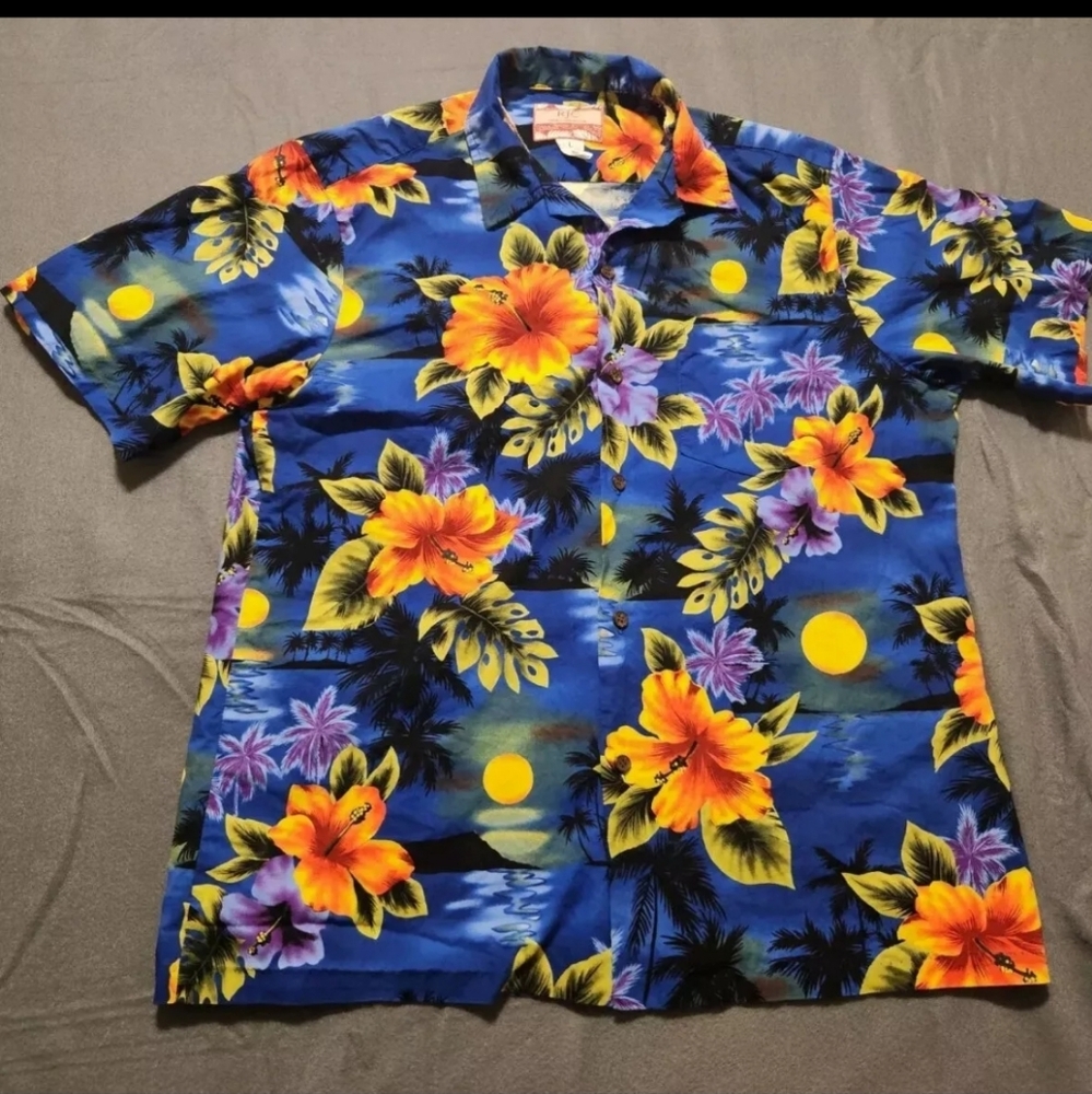 RJC Large Multicolor Hawaiian Summer Vacation
